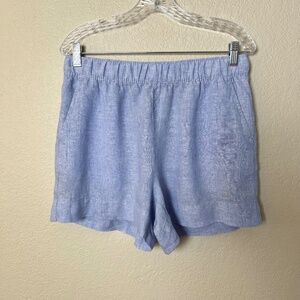 C & C CALIFORNIA 100% LINEN SHORTS